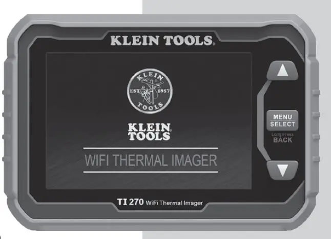 KLEIN TOOLS TI270 Rechargeable WiFi Thermal Imager-product