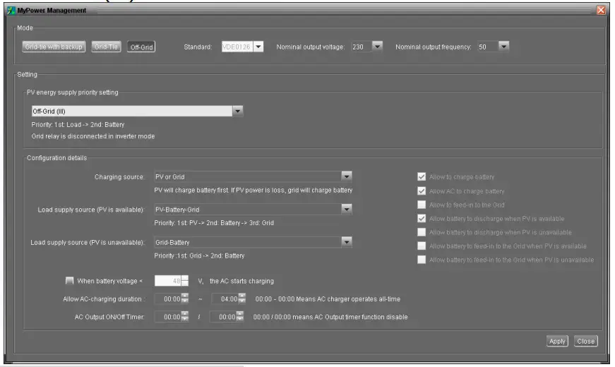 PowerWalker Solar Inverter Svn 15 Kva On-Grid Charger 3 Phase - Otherwise