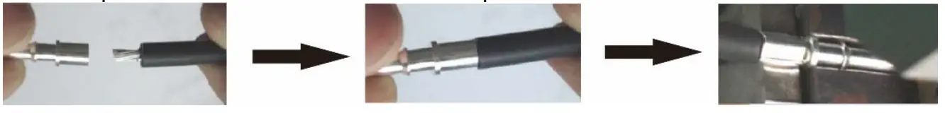 PowerWalker Solar Inverter Svn 15 Kva On-Grid Charger 3 Phase - crimp male terminal