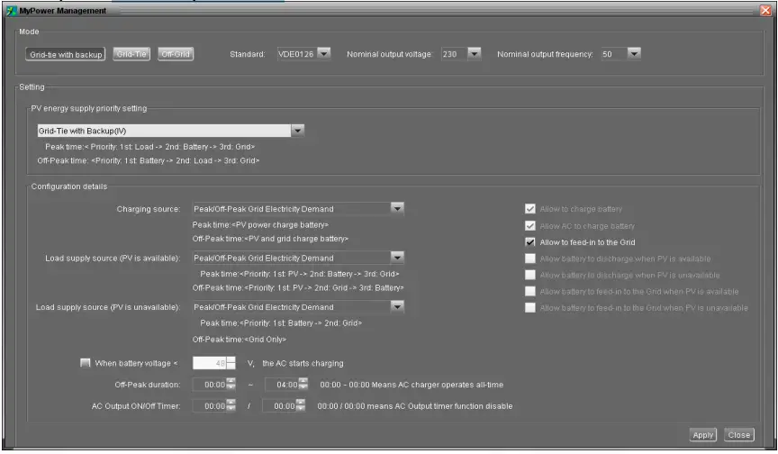 PowerWalker Solar Inverter Svn 15 Kva On-Grid Charger 3 Phase - electricity demand