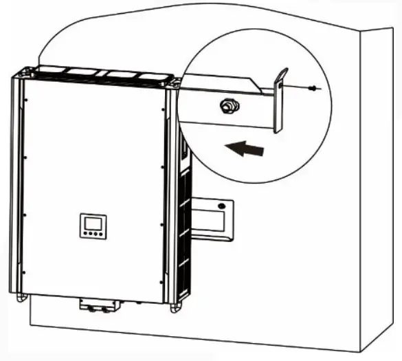 PowerWalker Solar Inverter Svn 15 Kva On-Grid Charger 3 Phase - sides of the inverter