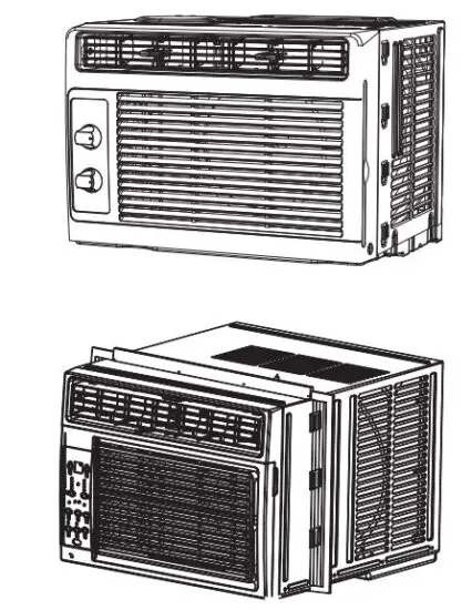 Midea MWMW050CM1A 5,000 BTU Window Air Conditioner.JPG