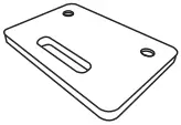JC500 - Accessories - Main unit support plate