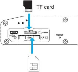 JC500 - Attach SIM and TF cards 3