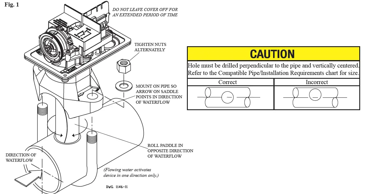 POTTER VSR-10 Vane Type Waterflow Alarm Switch with Retard 1