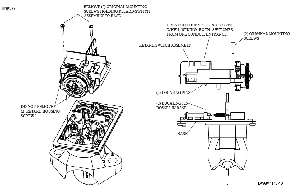 POTTER VSR-10 Vane Type Waterflow Alarm Switch with Retard 5