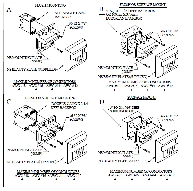 NOTIFIER Wheelock Series NS Two Wire Appliances 3