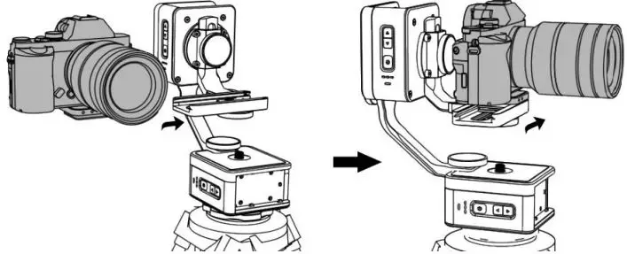 ZEAPON PD-E1 Motorised Pan and Tilt Head-FIG11