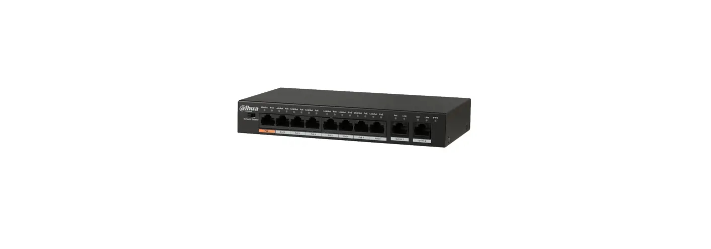 Dahua Dh-pfs3010-8et-96 8-port 10-100 Mbps Unmanaged Desktop Poe Switch User Manual