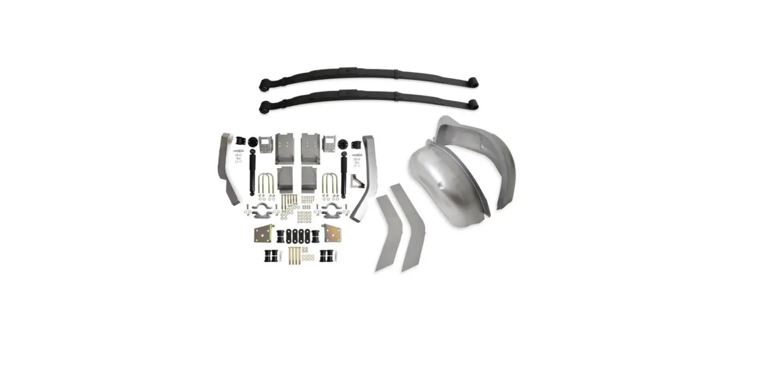 Detroit Speed 041228ds Mini Tub Leaf Spring Relocation Kit User Guide