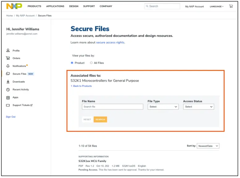 NXP Secure Access Rights Secure Files-FIG5