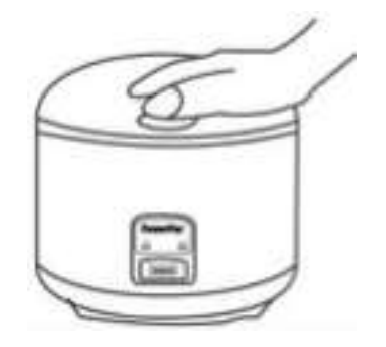 PowerPac PPRC42-Nonstick 1.8L Rice Cooker with Porridge Function - Non-Stick Inner Pot - cooking