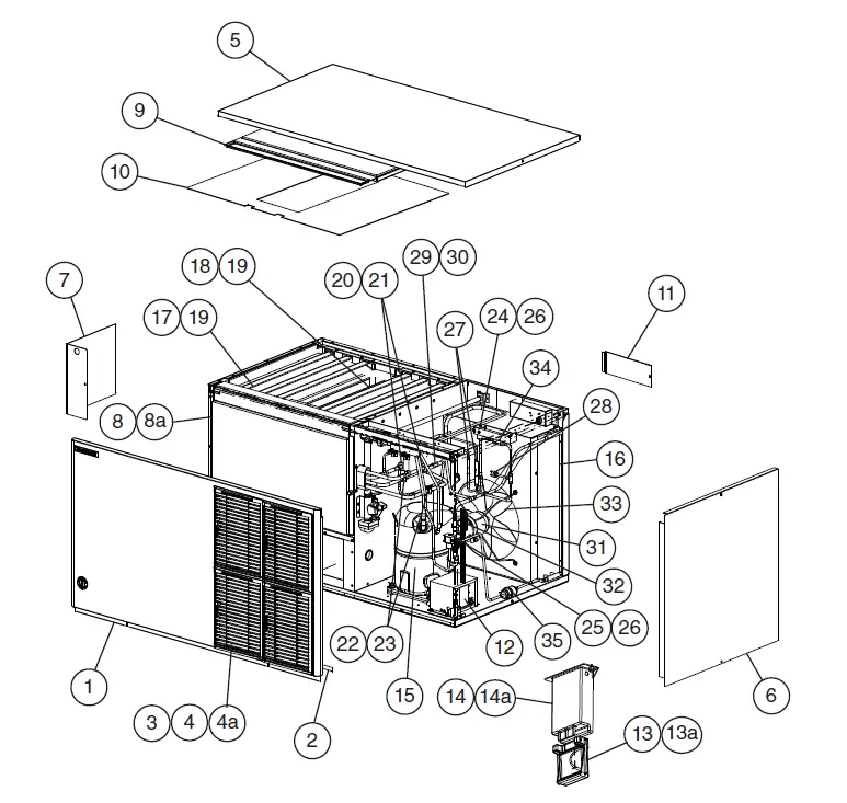 HOSHIZAKI-KM-1301SAJ-E-Stackable-Crescent-Cuber-fig- (2)