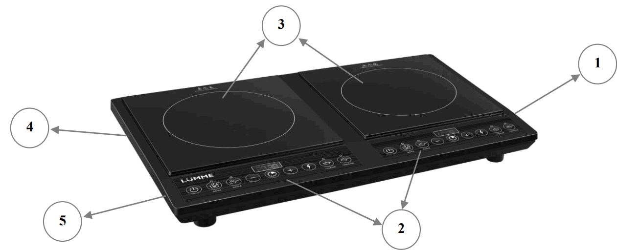 LUMME LU 3632 Induction Cooker - fig