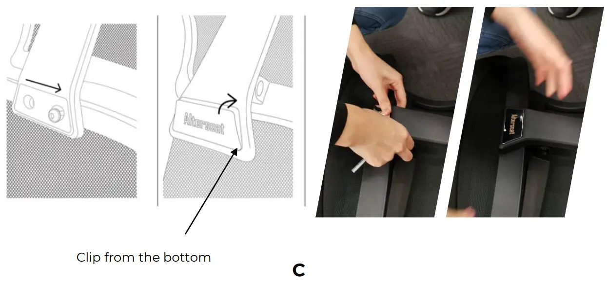 Alterseat Chair - ACRYLIC TAG
