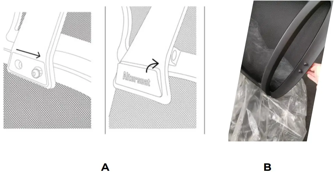 Alterseat Chair - HEAD PIECE 1