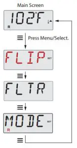 BALBOA TP500 Spa Topside-Power-up Screens 2
