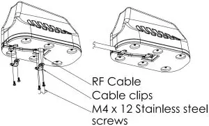 Adhesive surface mount