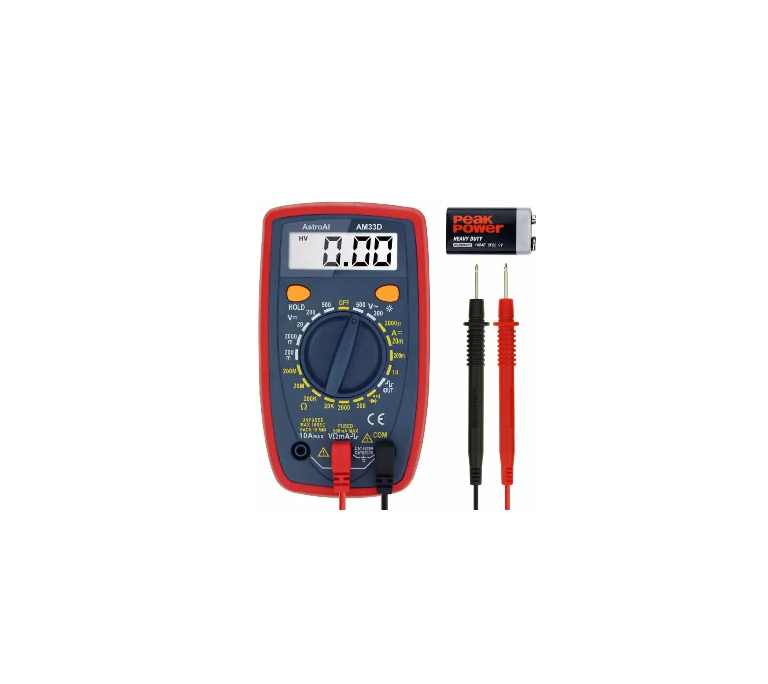 Astroai Asimt33d Digital Multimeter User Manual