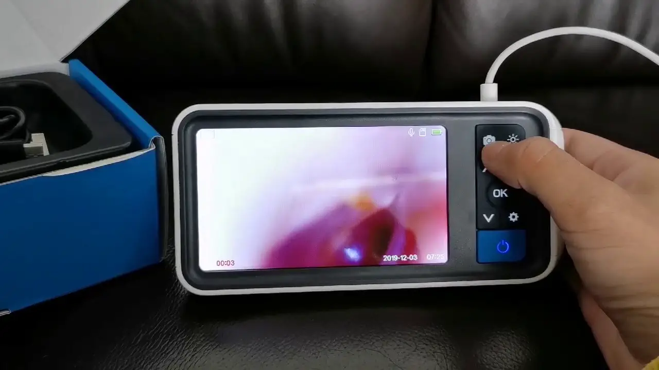 Anykit Ms450 Digital Otoscope With 4.5 Inches Screen User Manual