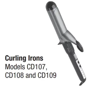 CONAIR 259 1875 Watt Salon Performance AC Motor Styling Tool Hair Dryer - figure 9