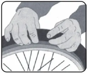 Kmart 45cm Phanton Black Bike - FIGURE A