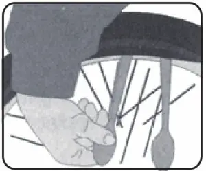 Kmart 45cm Phanton Black Bike - FIGURE B