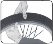 Kmart 45cm Phanton Black Bike - FIGURE C