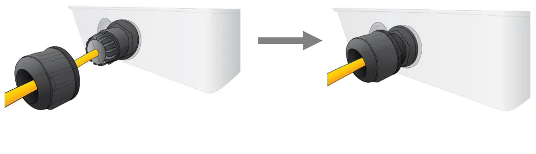 RidgeWave Gigabit LTE Outdoor Router- Installat