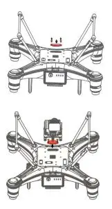 SwellPro GC2-S Waterproof 2 Axis Gimbal Night Vision Camera fig1