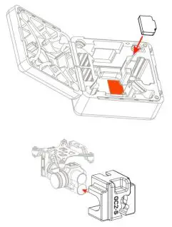 SwellPro GC2-S Waterproof 2 Axis Gimbal Night Vision Camera fig4