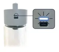 jINGO SWB Smart Water Bottle- BLUE LED