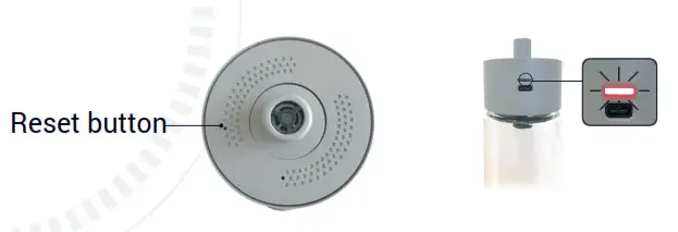 jINGO SWB Smart Water Bottle- Reset