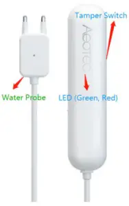 AEOTEC ZWA019A02 Water Sensor 7 Pro The AEOTEC Water Sensor 7 Pro