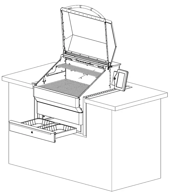 VGB0001S Memphis Pro Built-In ITC 3 Gril fig19