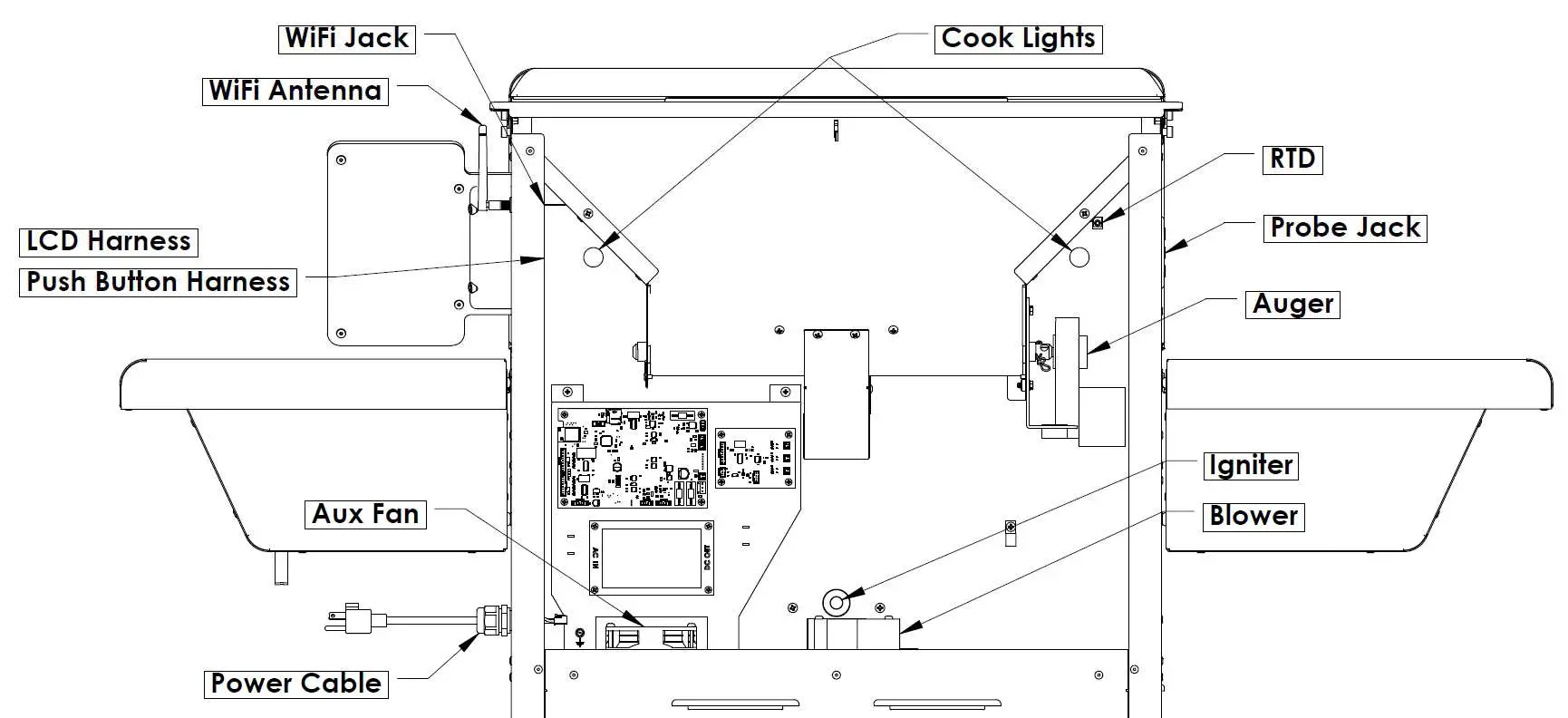 VGB0001S Memphis Pro Built-In ITC 3 Gril fig24
