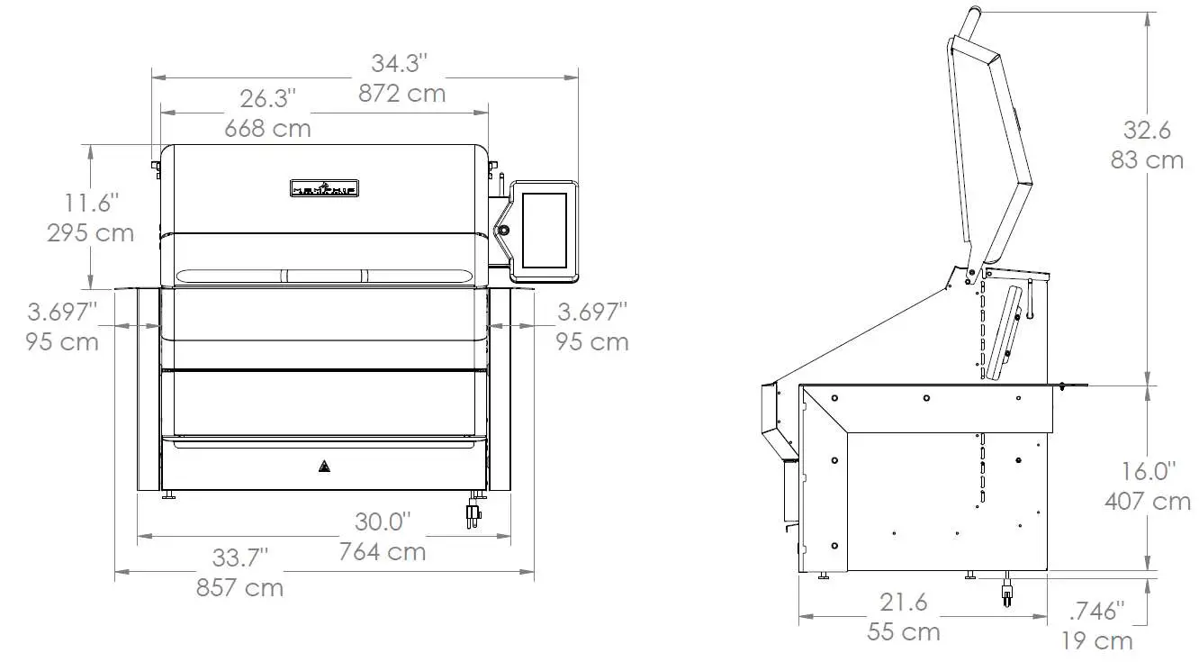 VGB0001S Memphis Pro Built-In ITC 3 Gril fig8