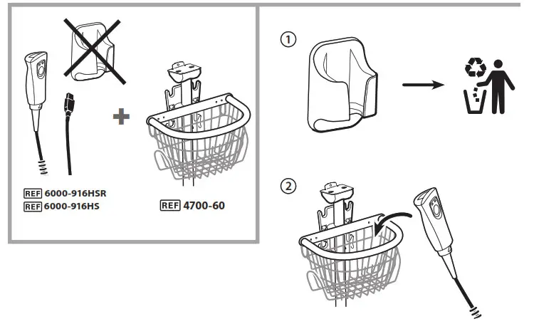 Hillrom 7000-916HSR Scanner and Holster Kit - Product Overview 3