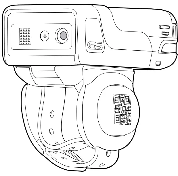 GENERALSCAN GSR3520 Wearable Barcode Scanner-