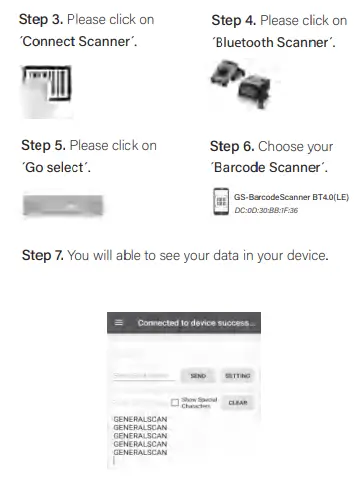 GENERALSCAN GSR3520 Wearable Barcode Scanner-fig11