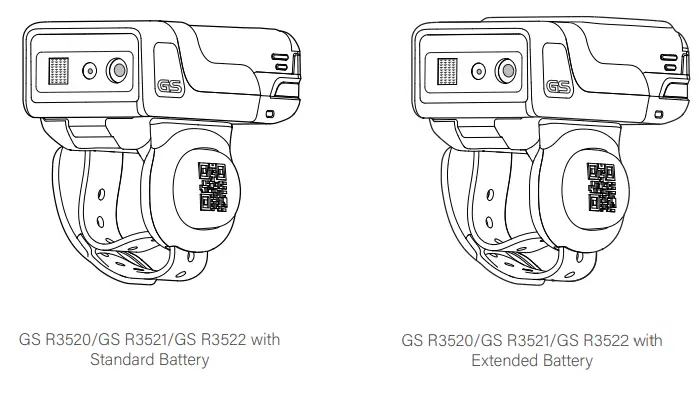 GENERALSCAN GSR3520 Wearable Barcode Scanner-fig2
