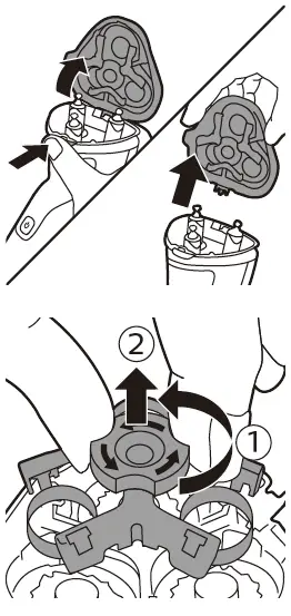 PHILIPS S1334-41 Dry Electric Shaver fig 16