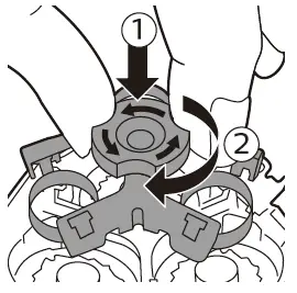 PHILIPS S1334-41 Dry Electric Shaver fig 25