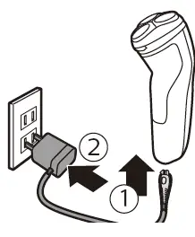 PHILIPS S1334-41 Dry Electric Shaver fig 4