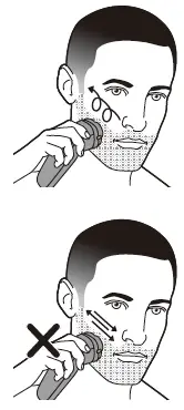 PHILIPS S1334-41 Dry Electric Shaver fig 7