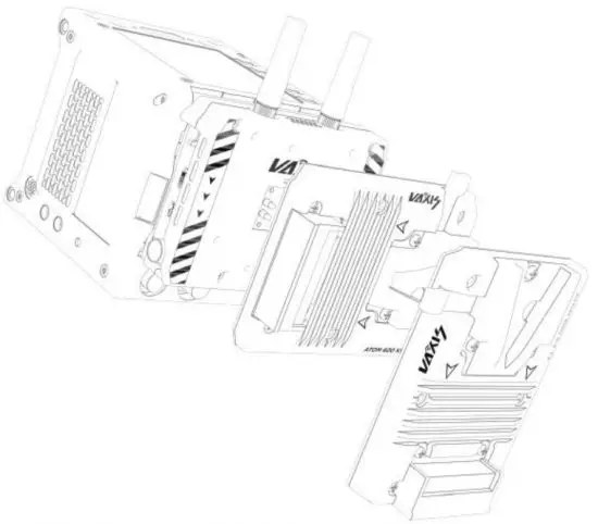 VAXIS Atom 600 KV Wireless Video System