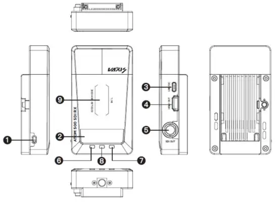 VAXIS Atom 600 KV Wireless Video System - fig 7
