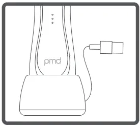 pmd 1005 CBPink Elite Pro Clinical Grade Exfoliation with Vacuum Suction - Charging 1