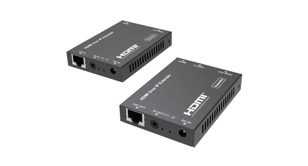 C4i Hdv-e5100 Hdmi Over Ip Extender With Lop Out User Manual
