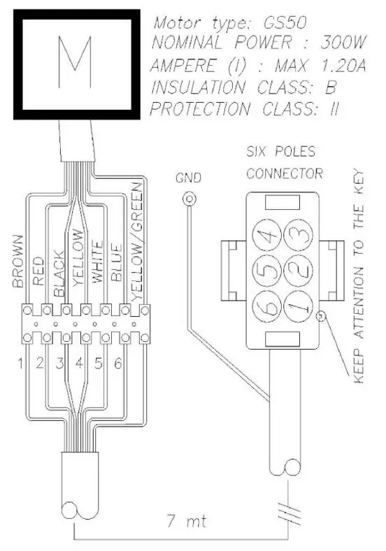 Sirius XS316 SEM 5 External Motor FIG 11